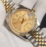 Copy Rolex Datejust 36 Two Tone Motif Dial Gold Jubilee Strap Watches